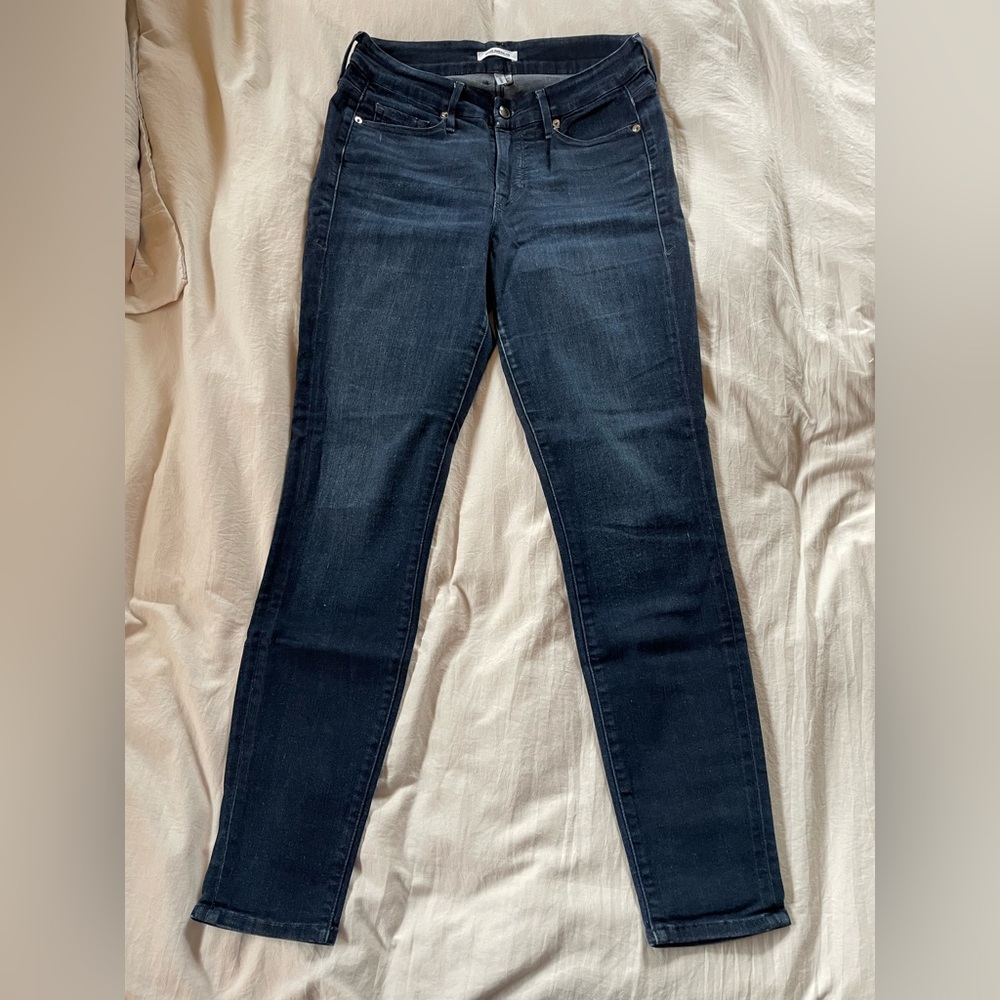 Good American Good Legs Dark Blue Women's Jeans 8/29